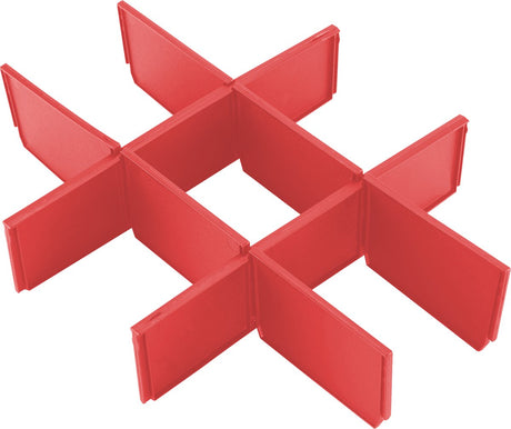 Milwaukee 4932479104 verdelers voor de packout™ gereedschapskoffers met lades drawer dividers for packout 3 drawer tool box