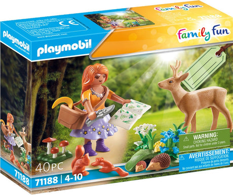Playmobil family fun kruidendokter met hert - 71188