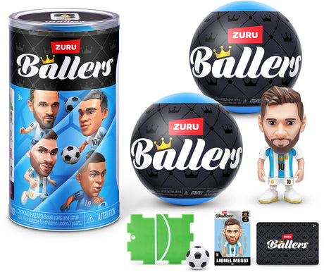 Ballers zuru - fifa - wk 2026 series 1 - 2 verrassingsballen met voetbalspeler