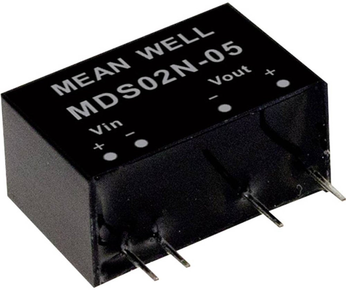 Mean well mds02l-15 dc dc-convertermodule 133 ma 2 w aantal uitgangen: 1 x inhoud 1 stuk(s)