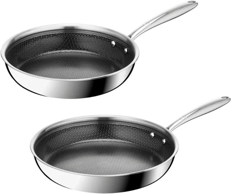 Tefal master ceramic keramische koekenpannenset 24 28 cm - geschikt voor inductie - krasbestendig