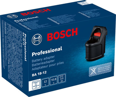 Bosch 12v 18v adapter naar voor laser - professional pro ba 18-12 - 1608m00c4a
