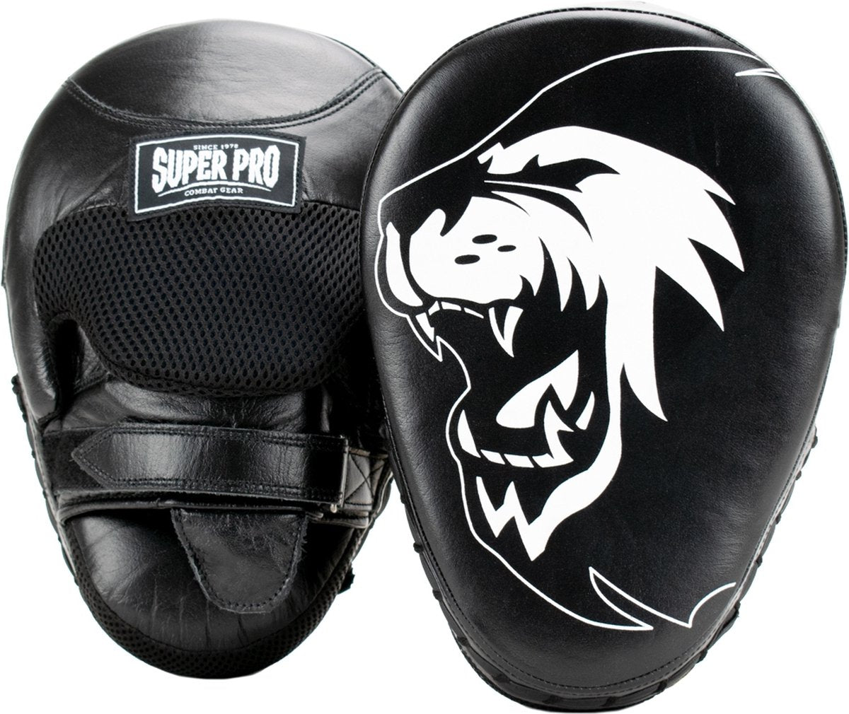 Super pro combat gear handpads curved leder