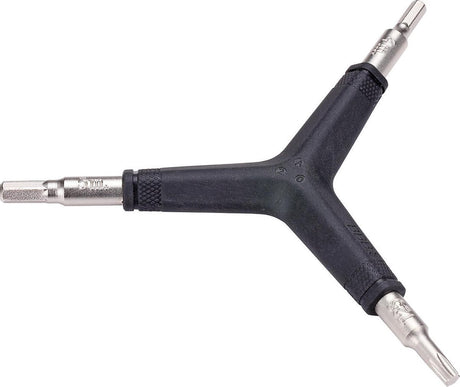Bbb cycling torx- en inbussleutelset fiets combostar - fietsgereedschap werkplaats gereedschap - t25 4mm 5mm - zwart - btl-28c
