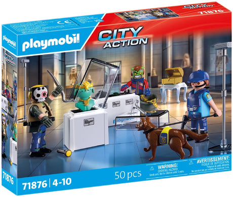 Playmobil | action heroes | diamond heist | avontuurlijk speelgoed met spanning en actie | stimuleert rollenspel en teamwork | met veel details en accessoires | voor kinderen vanaf 4 jaar | 71876