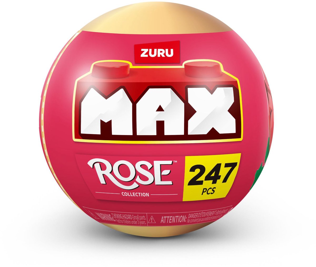 Zuru max premium rose bouwstenen van
