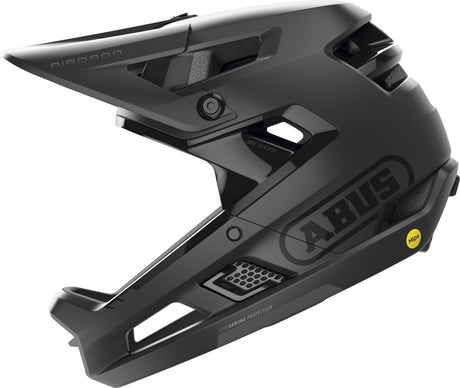 Abus fietshelm airdrop mips velvet black s m - 52-58 cm - zwart - geschikt voor gebruik tijdens downhill - enduro - 790 g