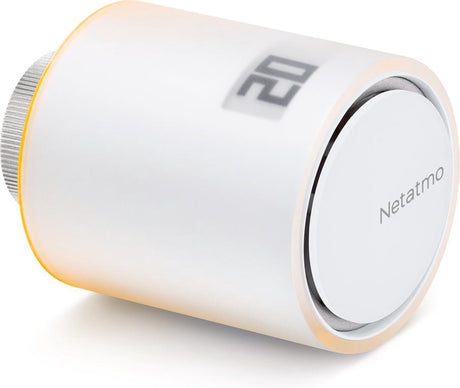 Netatmo slimme radiatorknop – slimme thermostaatknop – 1 stuks uitbreiding - geschikt voor google home, alexa apple homekit