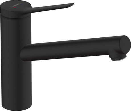 Hansgrohe zesis m33 - keukenmengkraan - ééngreeps bediening - 150mm maat - 1 straalfunctie - mat zwart
