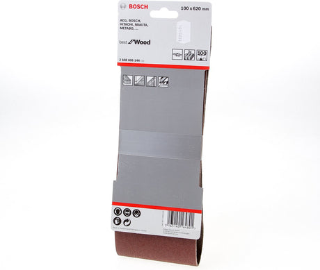 Bosch 3 banden 100x620 best wood+paint, 100