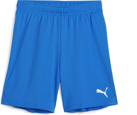 Puma teamgoal shorts jr unisex sportbroek - electric blue lemonade- white 164