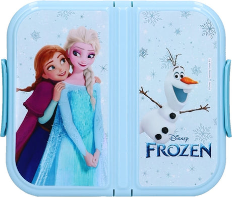 Disney frozen frozen ii eat yum repeat lunchbox - 15 x 18 x 5 cm - blauw