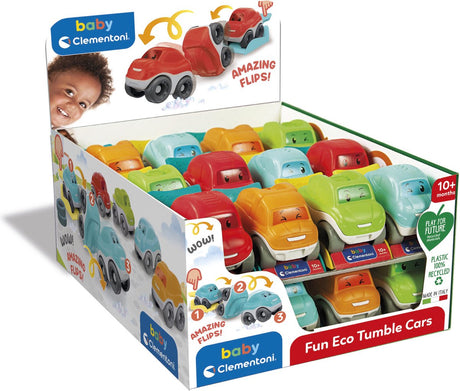 Clementoni fun eco tumble cars