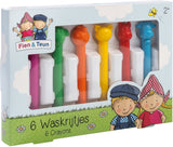 Bambolino fien teun waskrijtjes - creatief speelgoed - tekenen voor peuters, kleuters - boerderij dieren - toys - vanaf 3 jaar