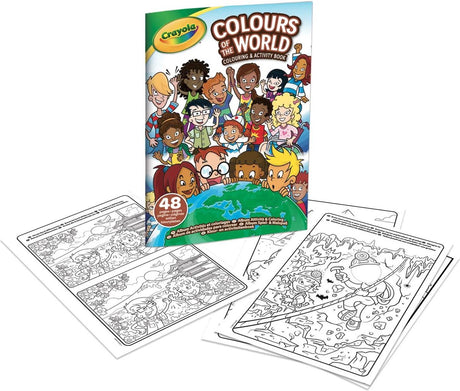 Crayola - colors of the world - kleurboek - 48 kleur- en educatieve activiteitenpagina's