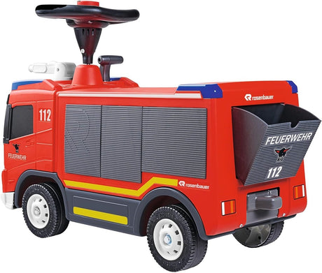 Big - brandweerwagen - loopauto - volvo - waterspuit - opbergvak - vanaf 2 jaar