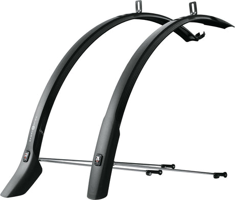 Sks spatbord set velo 42 urban kunststof 28 inch zwart