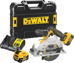Dewalt dcs512p2 accu compact cirkelzaag 140mm 12v xr 5.0ah in tstak