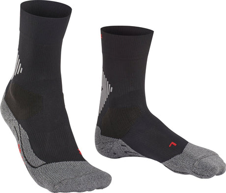 Falke 4grip stabilizing voor maximale snelheid functioneel materiaal sokken unisex zwart - maat 39-41