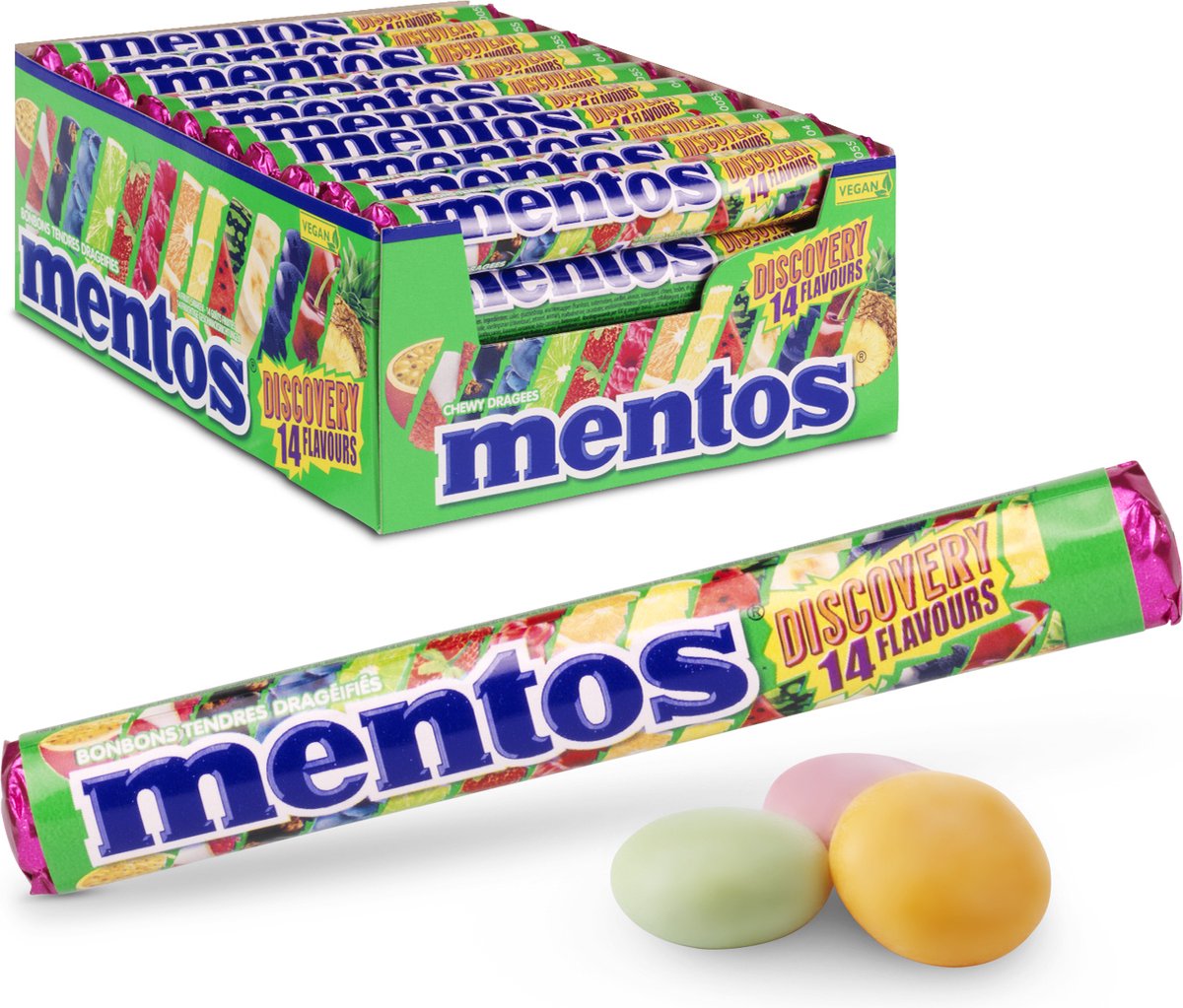 Mentos discovery rol (40x 37,5gr)