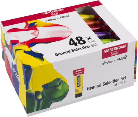 Amsterdam standard series acrylverf algemene selectie set | 48 × 20 ml