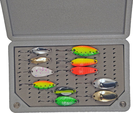 Predox hengelsport predox - sakana eva box lycra large slim - tacklebox - vliegvissen - roofvis - slim uitvoering