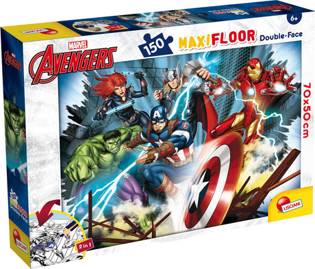Lisciani - avengers - puzzel maxifloor - 150 stukjes