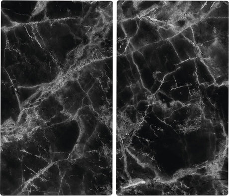 Zeller beschermplaten glas 30 x 52 x 1 cm 2 stukken