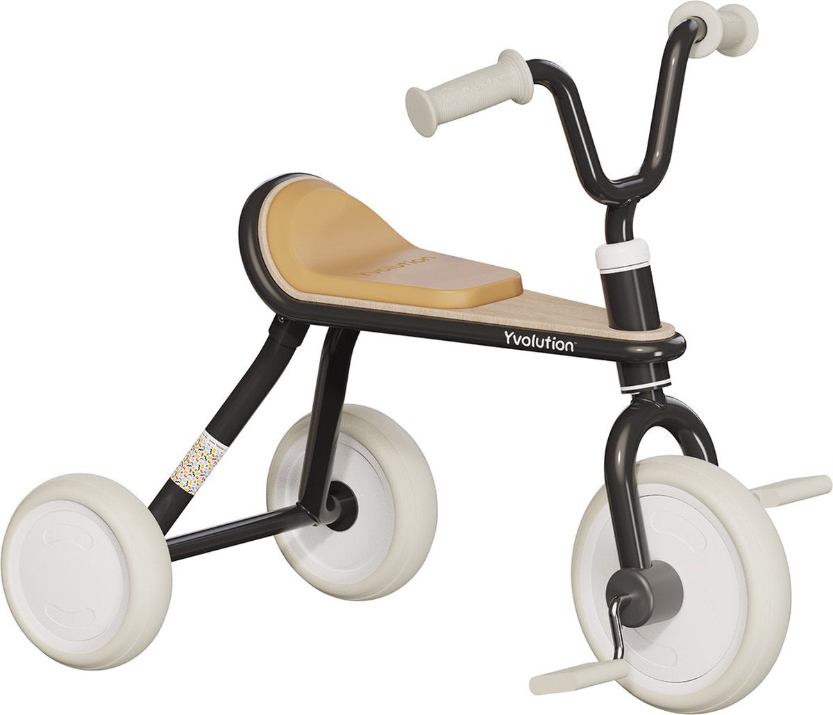 Yvolution - driewieler - classic trike - zwart