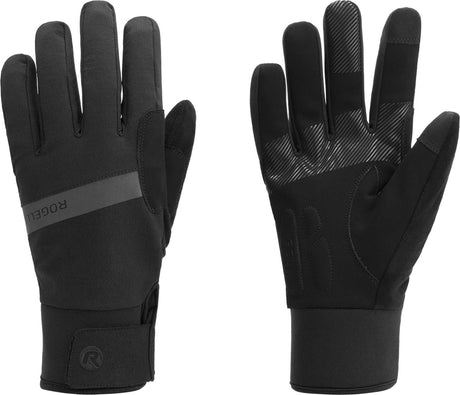 Rogelli nova heren fietshandschoenen - winter - waterproof - zwart