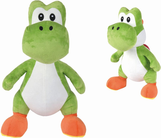 Nicotoy knuffel super mario yoshi groen 50 cm