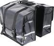 Dresco dubbele fietstas transporter 40l - waterafstotend