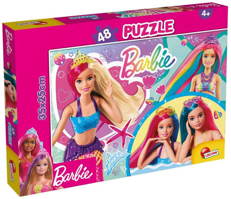 Lisciani - barbie - puzzel - feeling magische - 48 stukjes