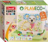 Quercetti play eco+ fantacolor insteek mozaïek (310-delig)