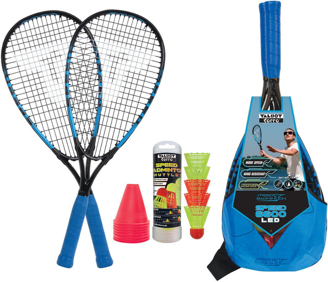 Schildkröt zestaw do speedbadminton speed 6600 led talbot torro