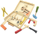 Playwood houten gereedschapskist 12-delig