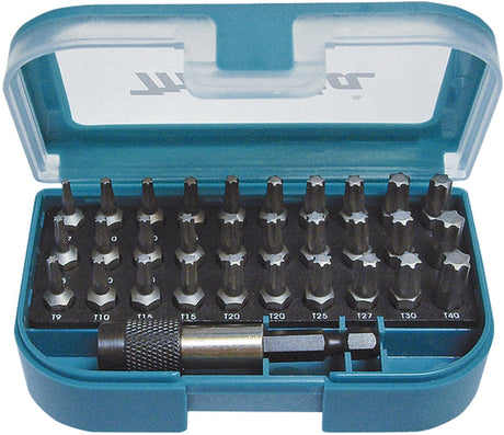 Makita - p-73352 - 31-delige - torx - schroefbit set