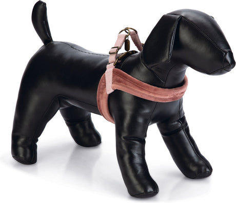 Designed by lotte velura - hondentuig - hondenharnas - roze - xxs - 15 mm x 36 cm