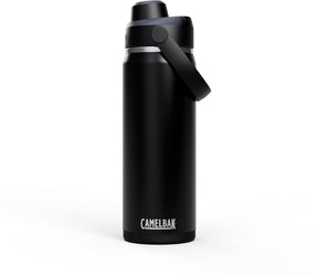 Camelbak thrive chug drinkfles - 600 ml - rvs - met draaidop - isolatie waterfles - zwart