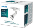 Philips led philips limbali opbouwspot - 1-lichts - wit