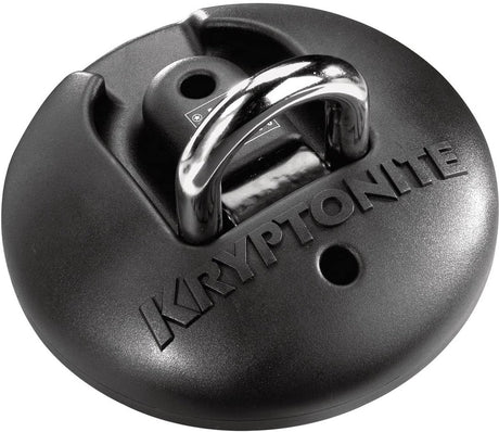 Kryptonite stronghold grond- wandanker – permanent vergrendelpunt – muuranker motor fiets art-4 – stalen beugel – 16 mm – zwart zilver