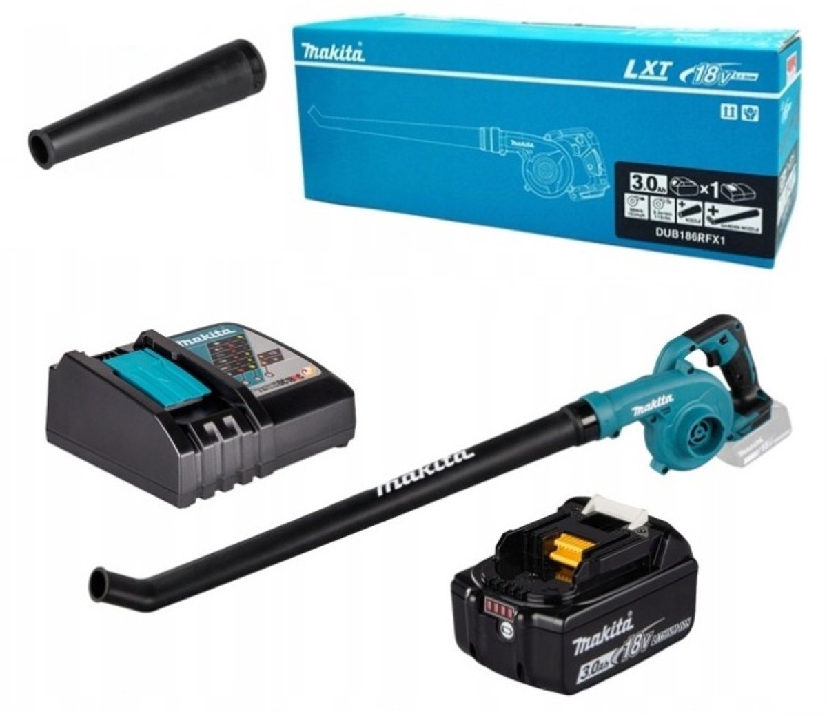 Makita dub186rfx1 accu blazer 18v 3.0ah