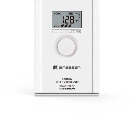 Bresser weerstation - hcho + voc-sensor - luchtkwaliteitsmeter - voor weerstation 7003700 en 7003240 - wit