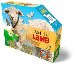 Madd capp legpuzzel lamb karton 76 x 61 cm 100 stukjes