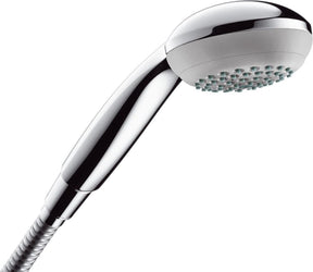 Hansgrohe crometta 85 handdouche 85 1jet green 6 l min - 1 straalsoort - diameter douchekop 85 mm - chroom