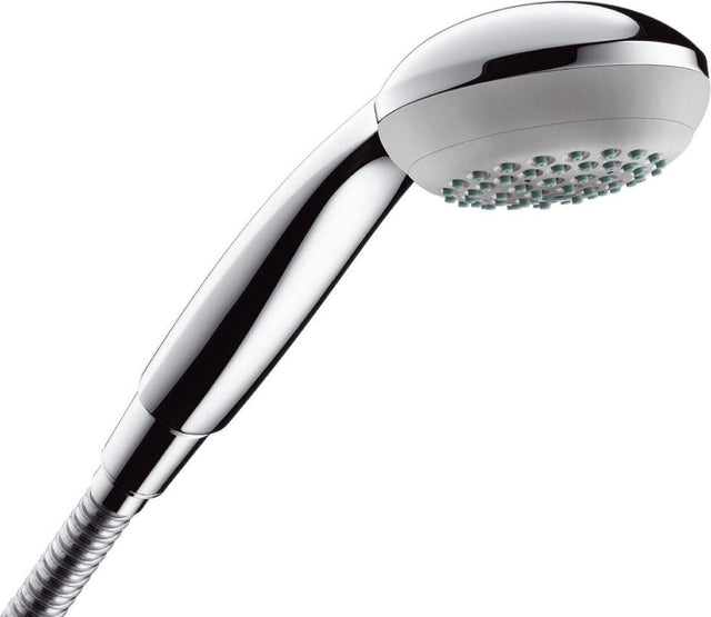 Hansgrohe crometta 85 handdouche 85 1jet green 6 l min - 1 straalsoort - diameter douchekop 85 mm - chroom