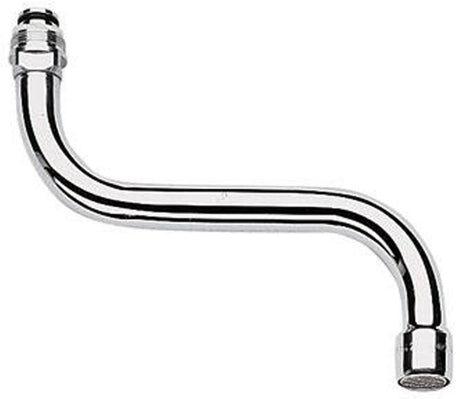 Grohe costa 13052000 - draaibare s-uitloop - chroom