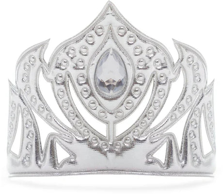 Little adventures - ice princess kroon – zachte kinderkroon – zilver
