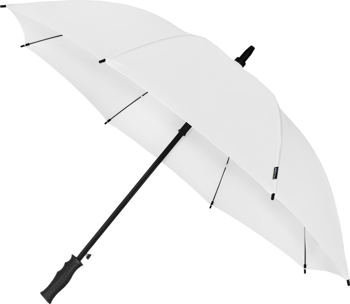 Falcone - paraplu - ø 102 cm - automaat - compact - wit