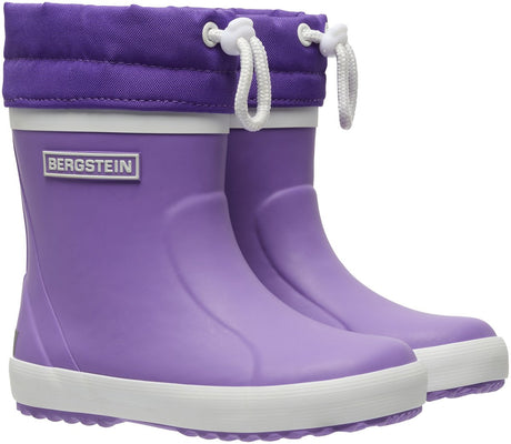 Bergstein classic thermo – gevoerde regenlaarzen kinderen – winterlaarzen – jongens meisjes – lavender 22
